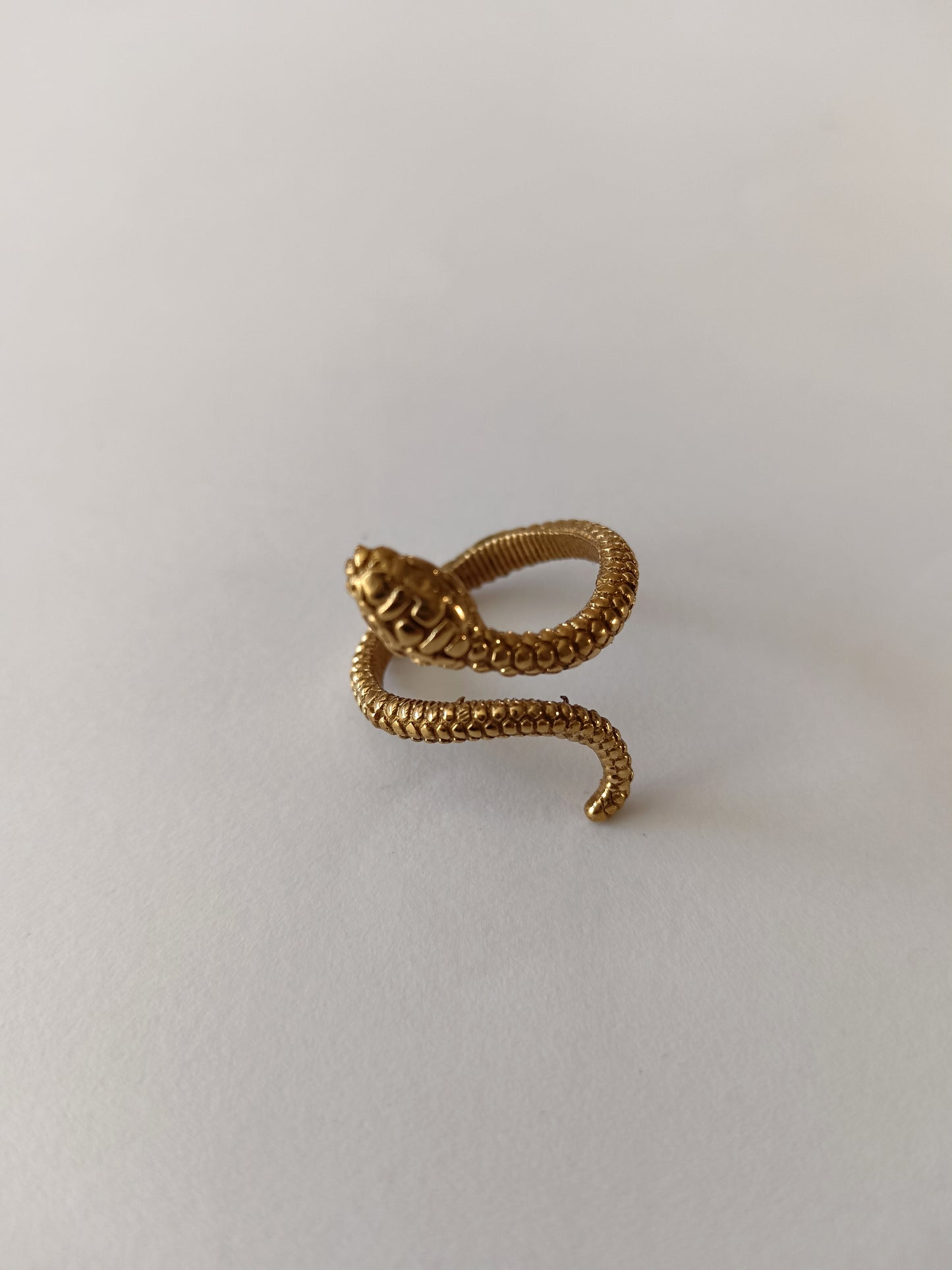 Twirled Snake Ring