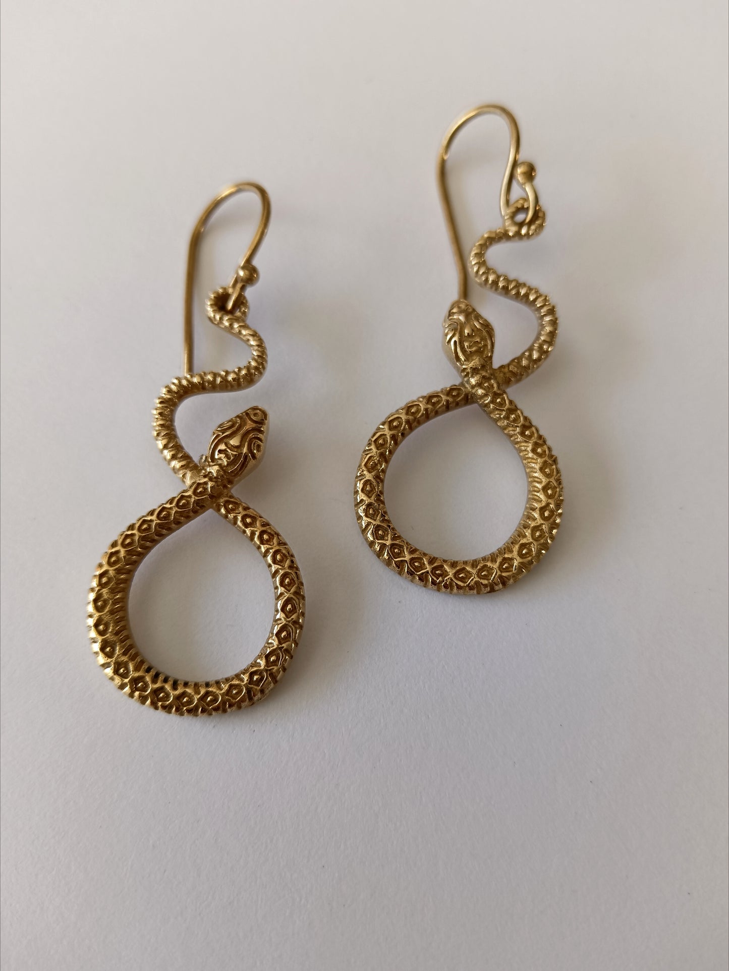 Infinity Serpent Earrings