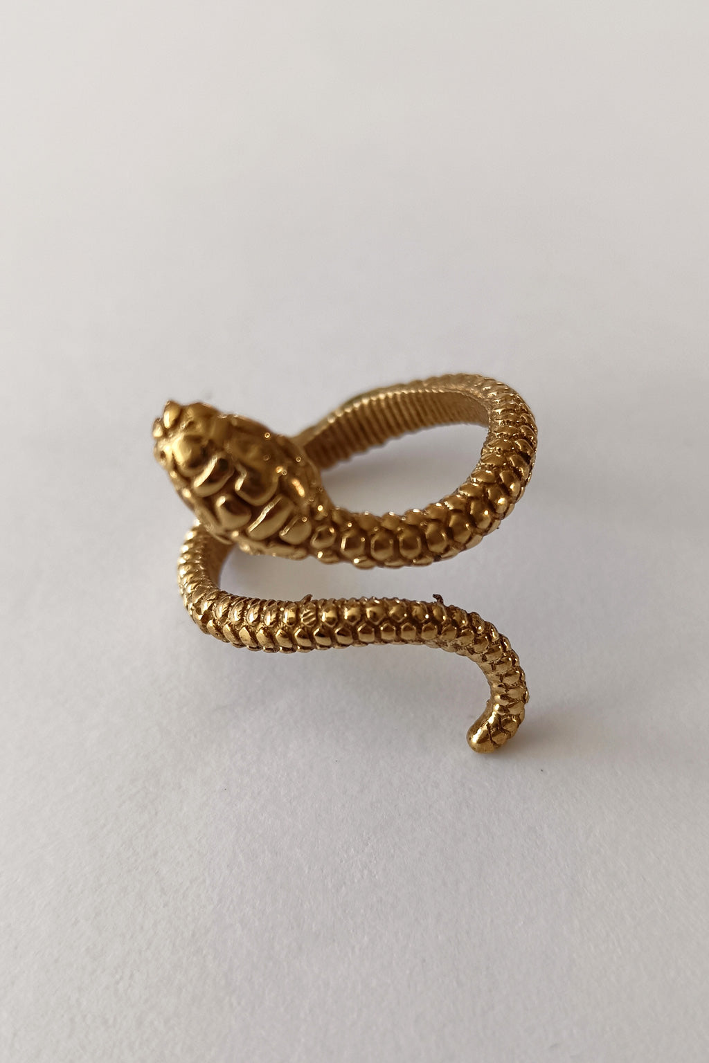 Twirled Snake Ring