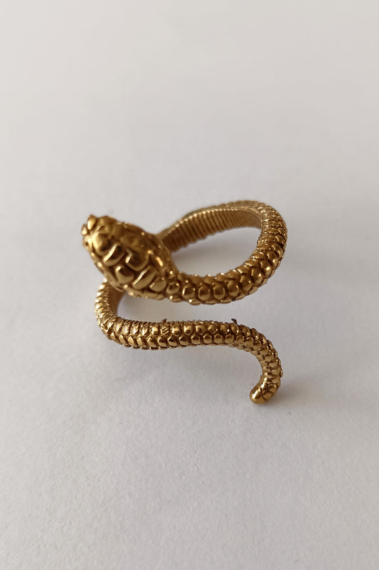 Twirled Snake Ring