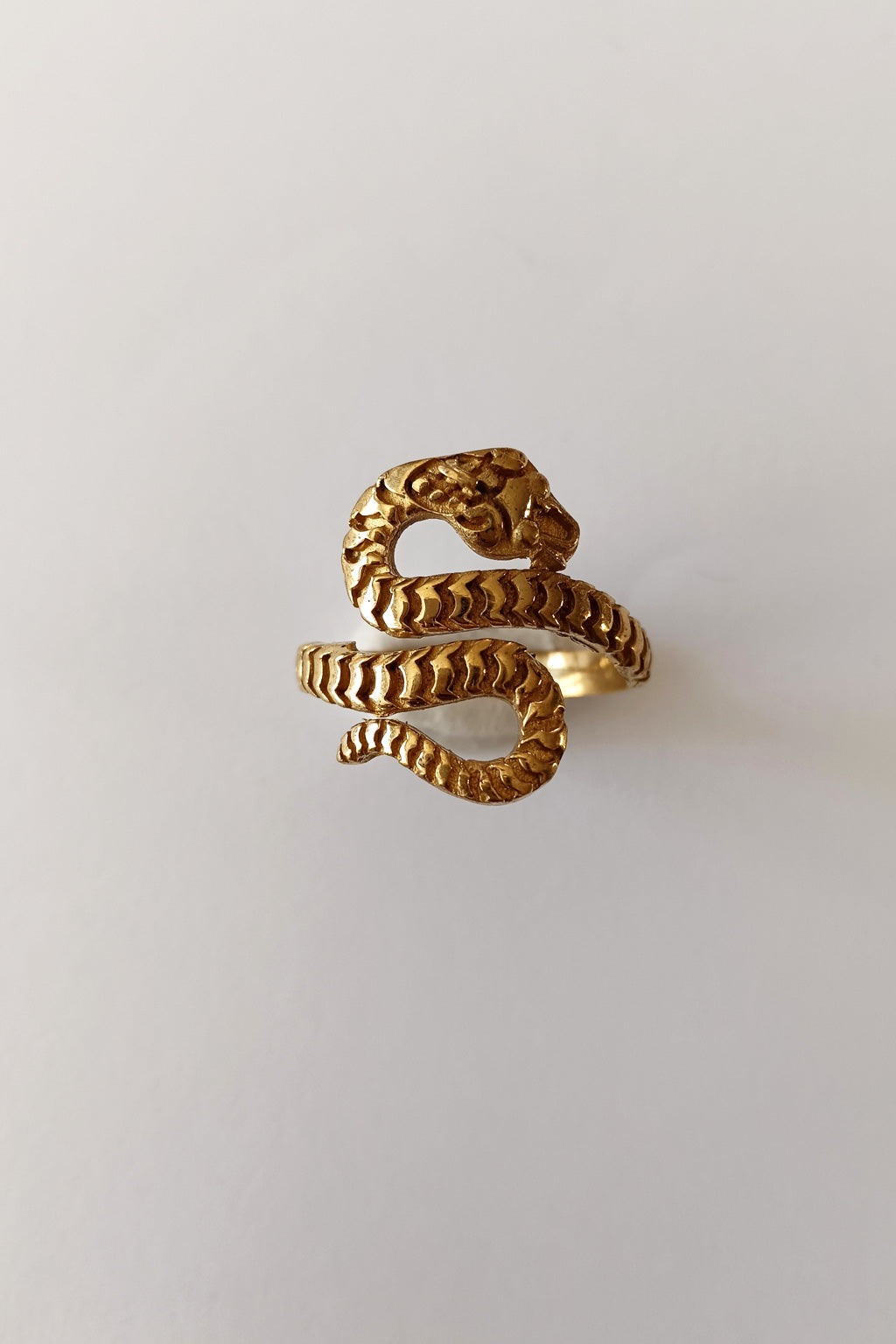Adjustable Snake Ring