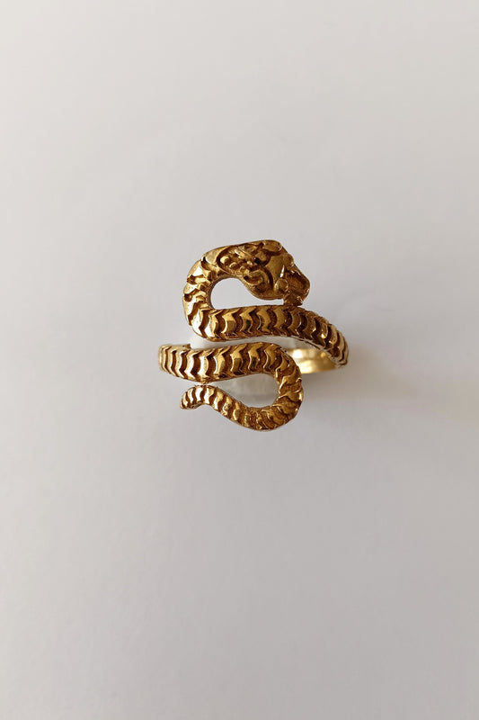Adjustable Snake Ring