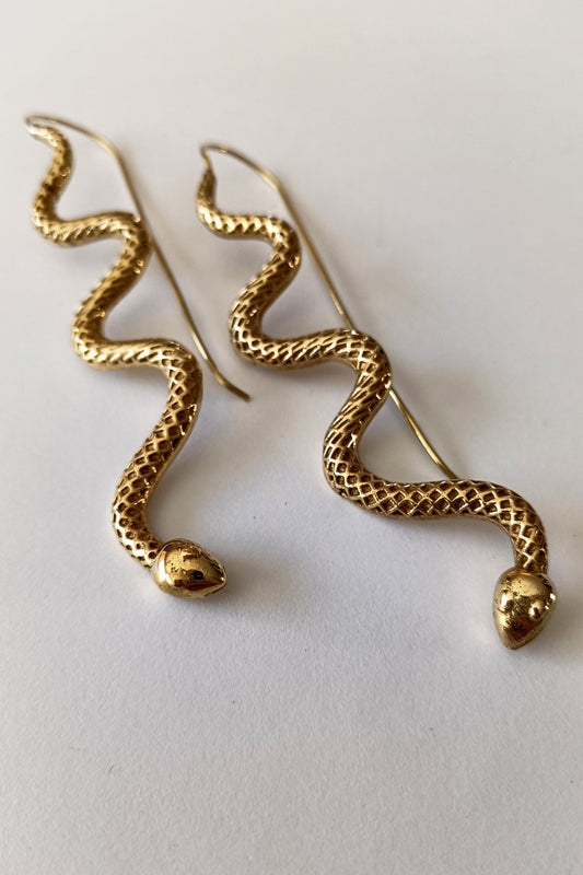 Luxor Serpent Earrings