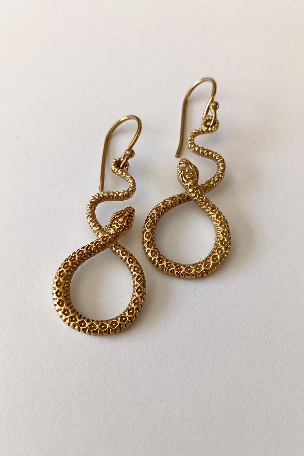 Infinity Serpent Earrings