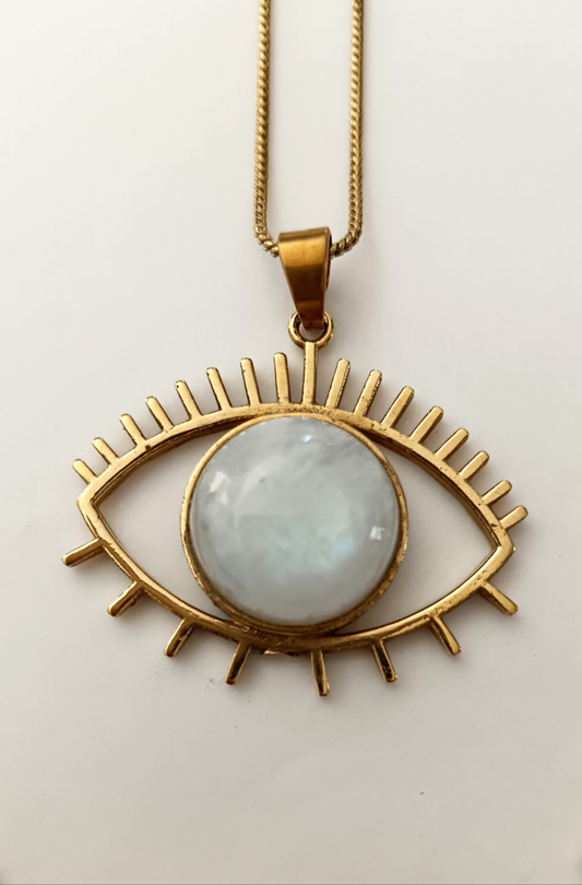 Eye of the Beholder Large - Moonstone