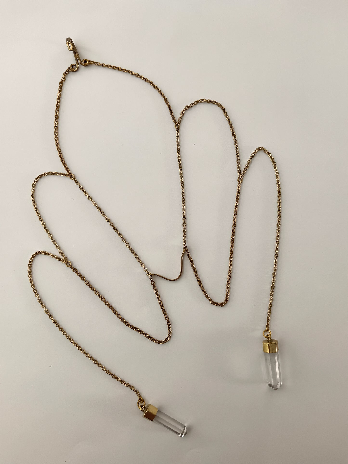 Sahara Face Chain - Crystal Quartz