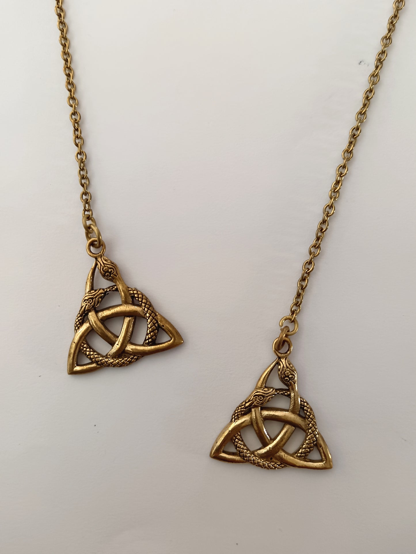 Sahara Face Chain - without lip extension - Serpent Celtic knot