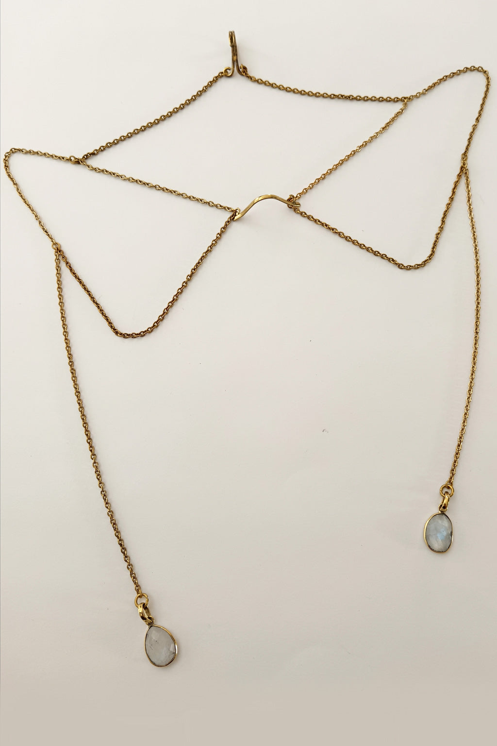 Sahara Face Chain - Moonstone