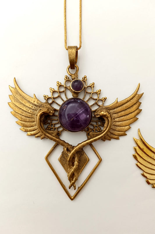 Snake Wings - Amethyst