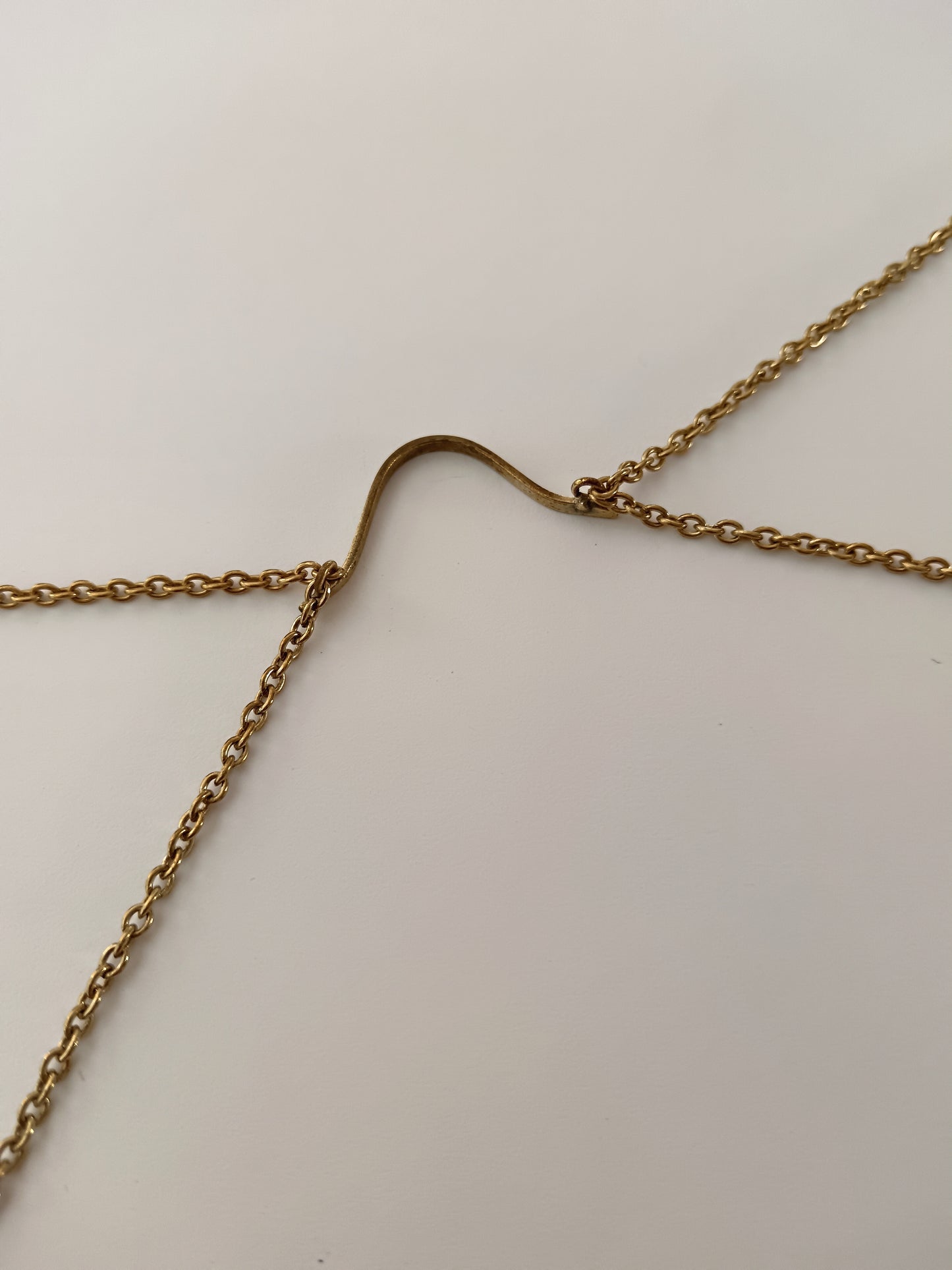 Sahara Face Chain - without lip extension - Serpent Celtic knot