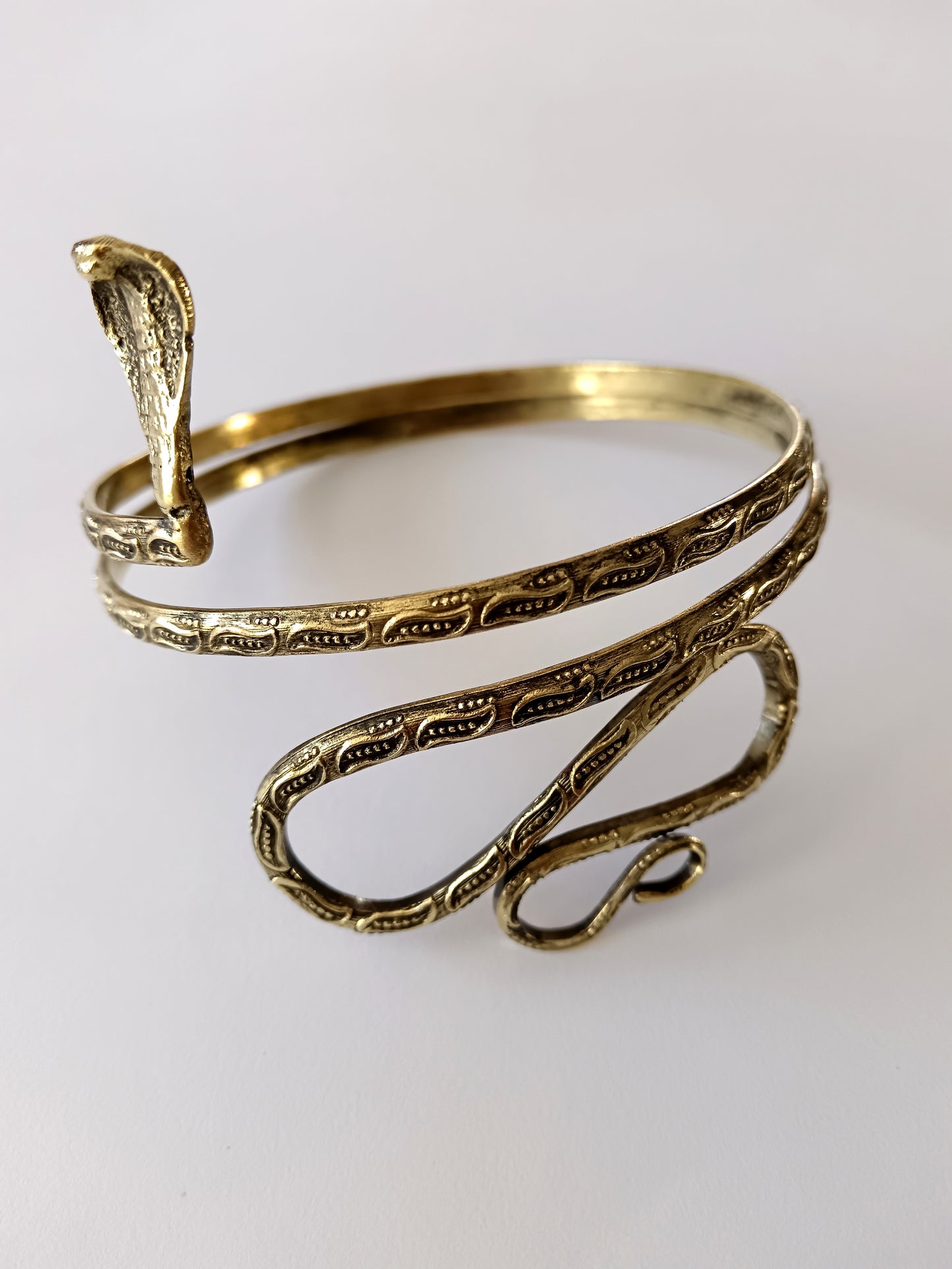 Cobra with Long Tail Armband