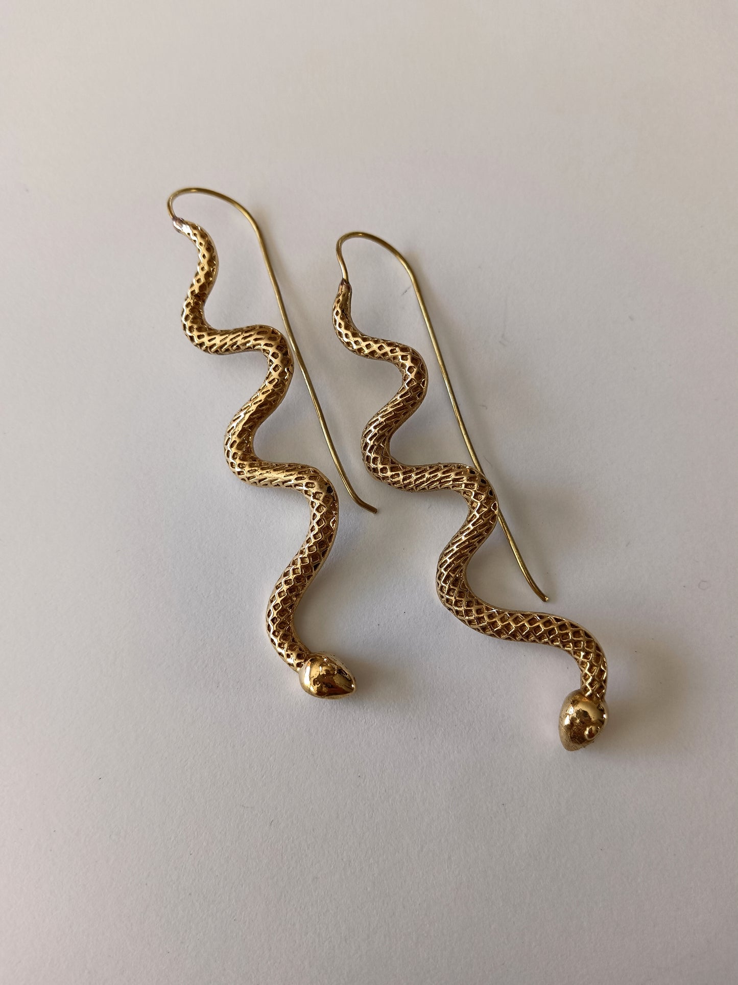 Luxor Serpent Earrings