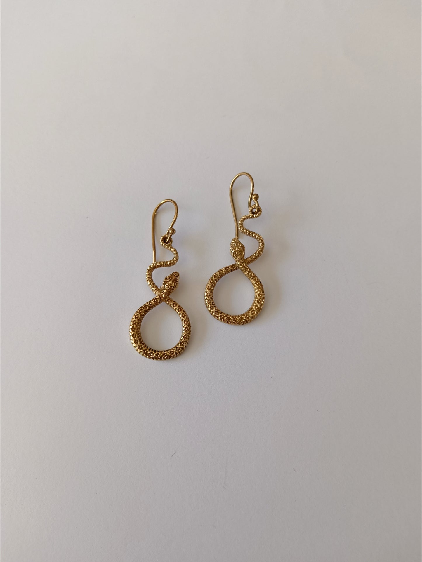 Infinity Serpent Earrings