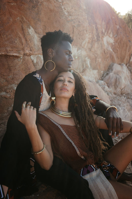 Serpent Hoop Earrings