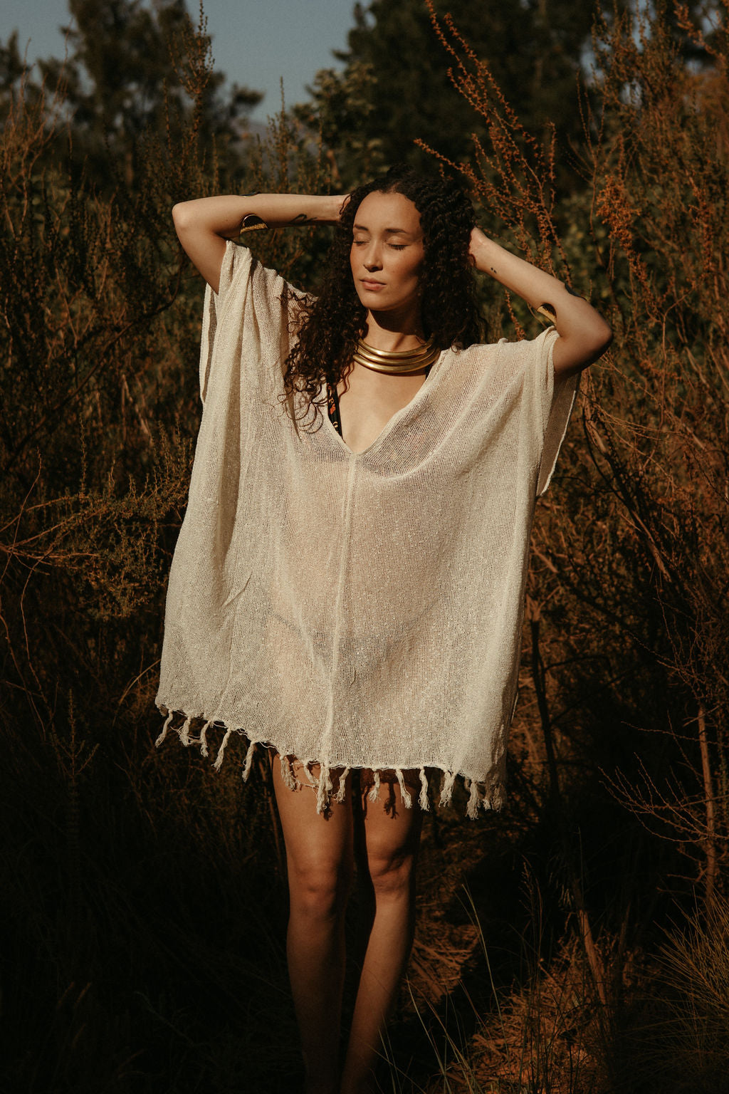 Sunset Poncho